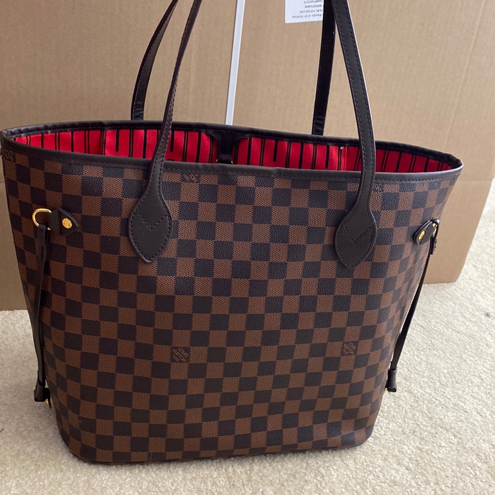 Checkered bag